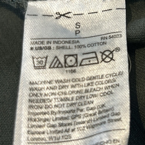 Gap Utility 100% Cotton Jacket Military Green Women size S - Picture 9 of 12